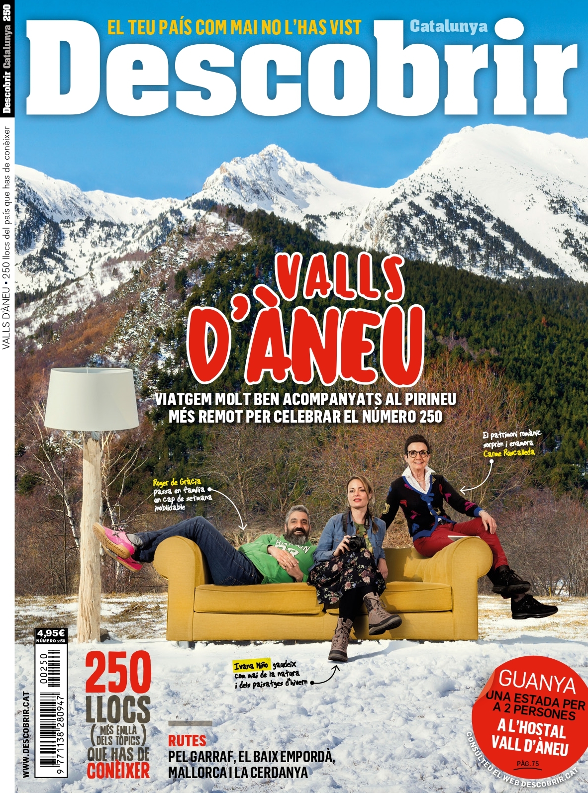 Portada Valls d'Àneu - Descobrir 250 Portada Valls d'Àneu - Descobrir 250