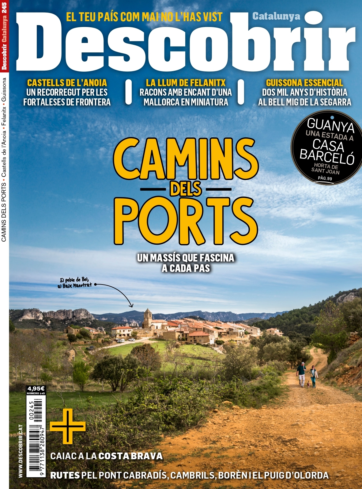 Portada Camins dels Ports - Descobrir 245 Portada Camins dels Ports - Descobrir 245