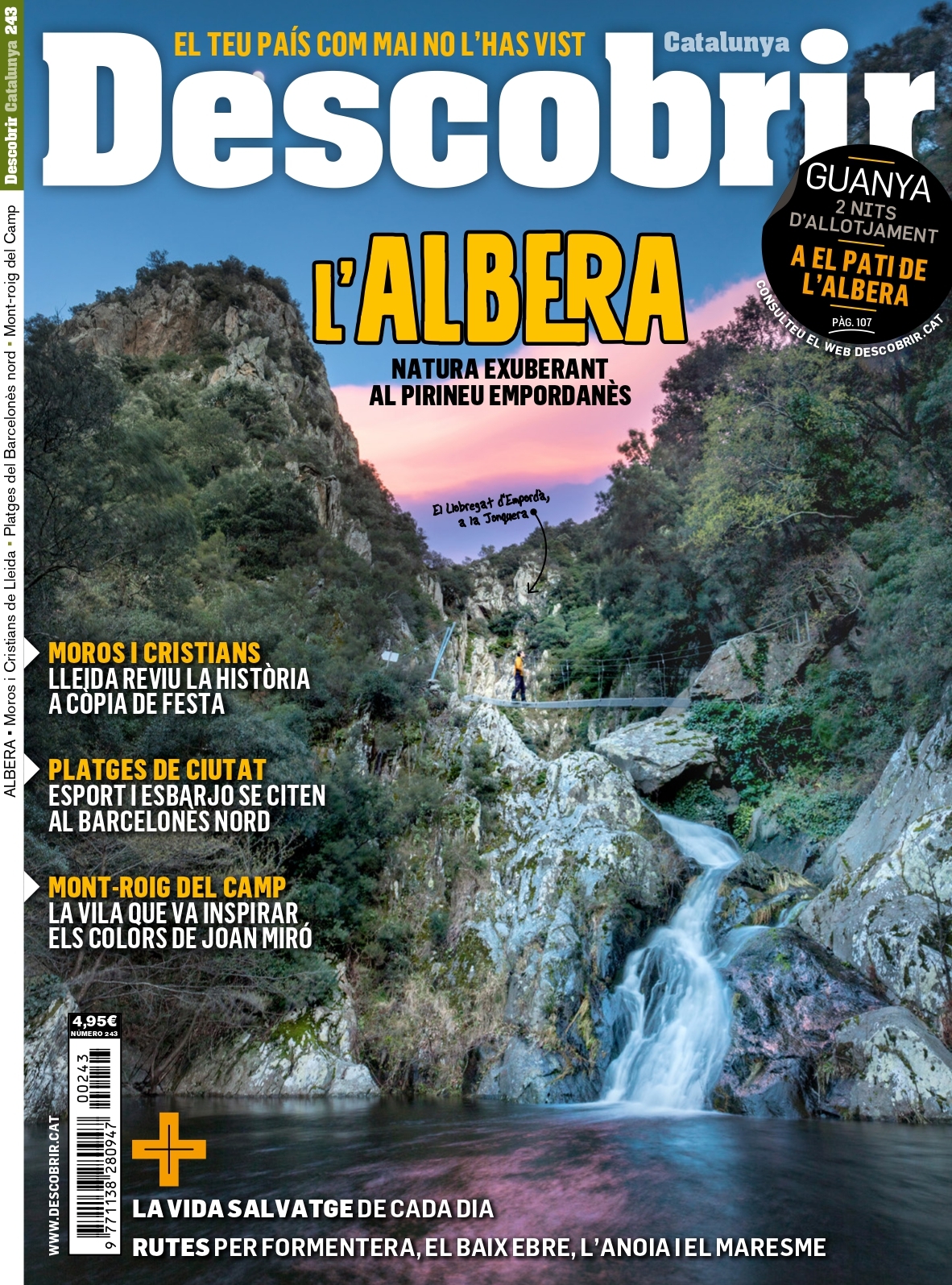 Portada L'Albera - Descobrir 243 Portada L'Albera - Descobrir 243