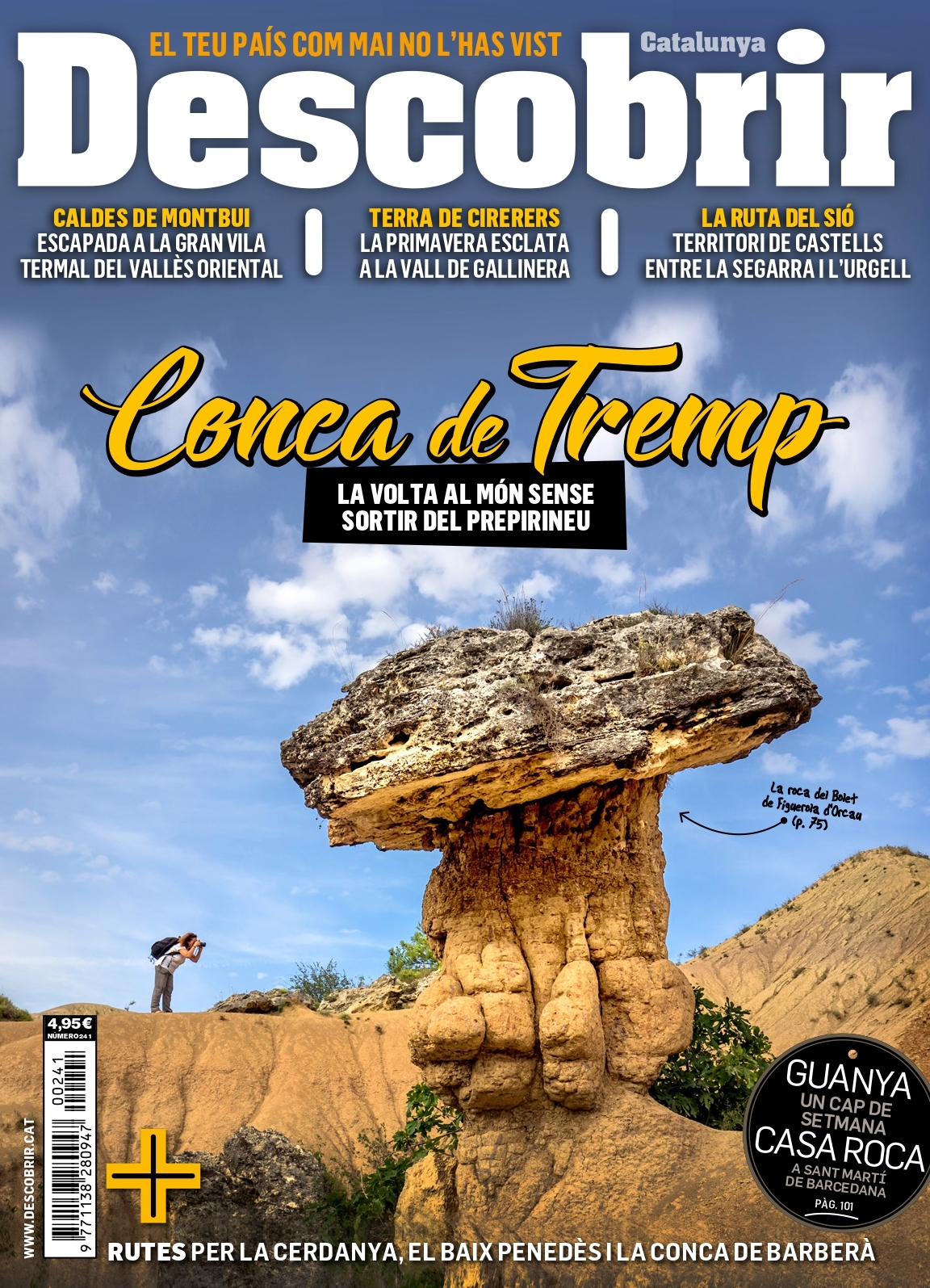 Portada Conca de Tremp - Descobrir 241 Portada Conca de Tremp - Descobrir 241