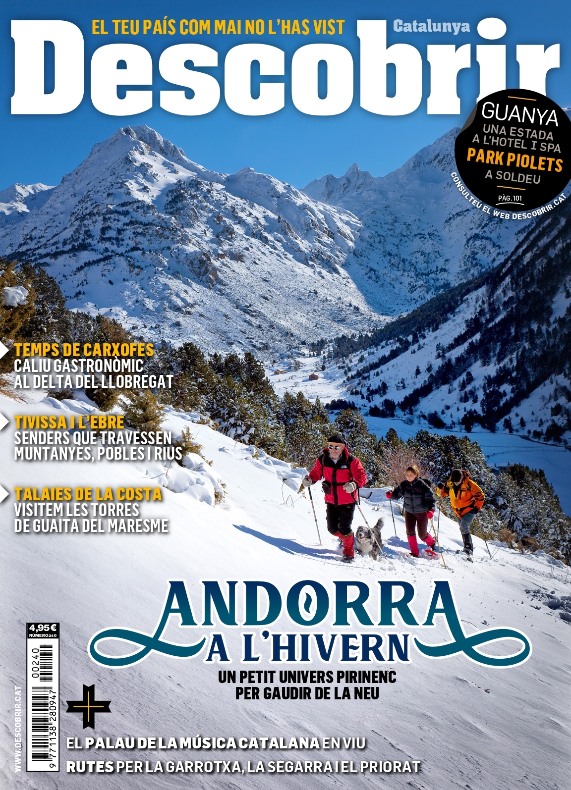 Portada Andorra a l'hivern - Descobrir Portada Andorra a l'hivern - Descobrir