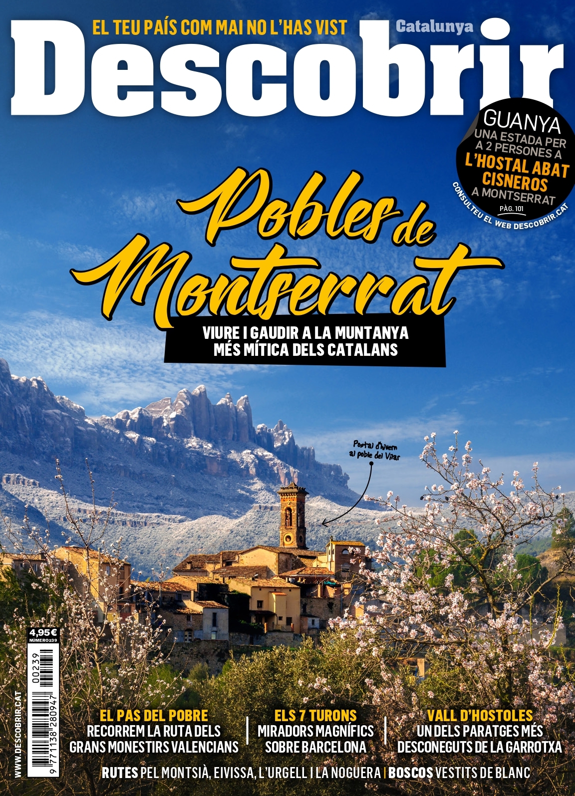Portada Pobles de Montserrat - Descobrir 239 Portada Pobles de Montserrat - Descobrir 239