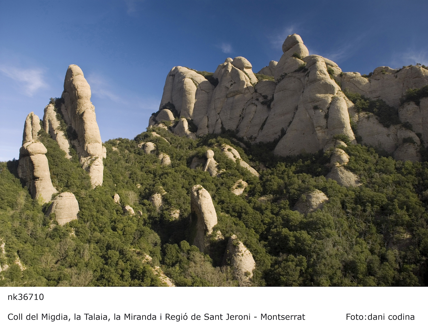 El perfil inconfusible de Montserrat El perfil inconfusible de Montserrat