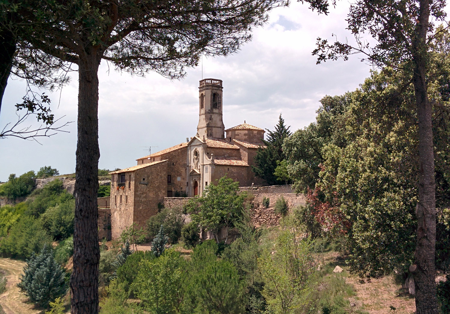 Església parroquial de Santa Eulàlia de Pardines, a Prats de Lluçanès