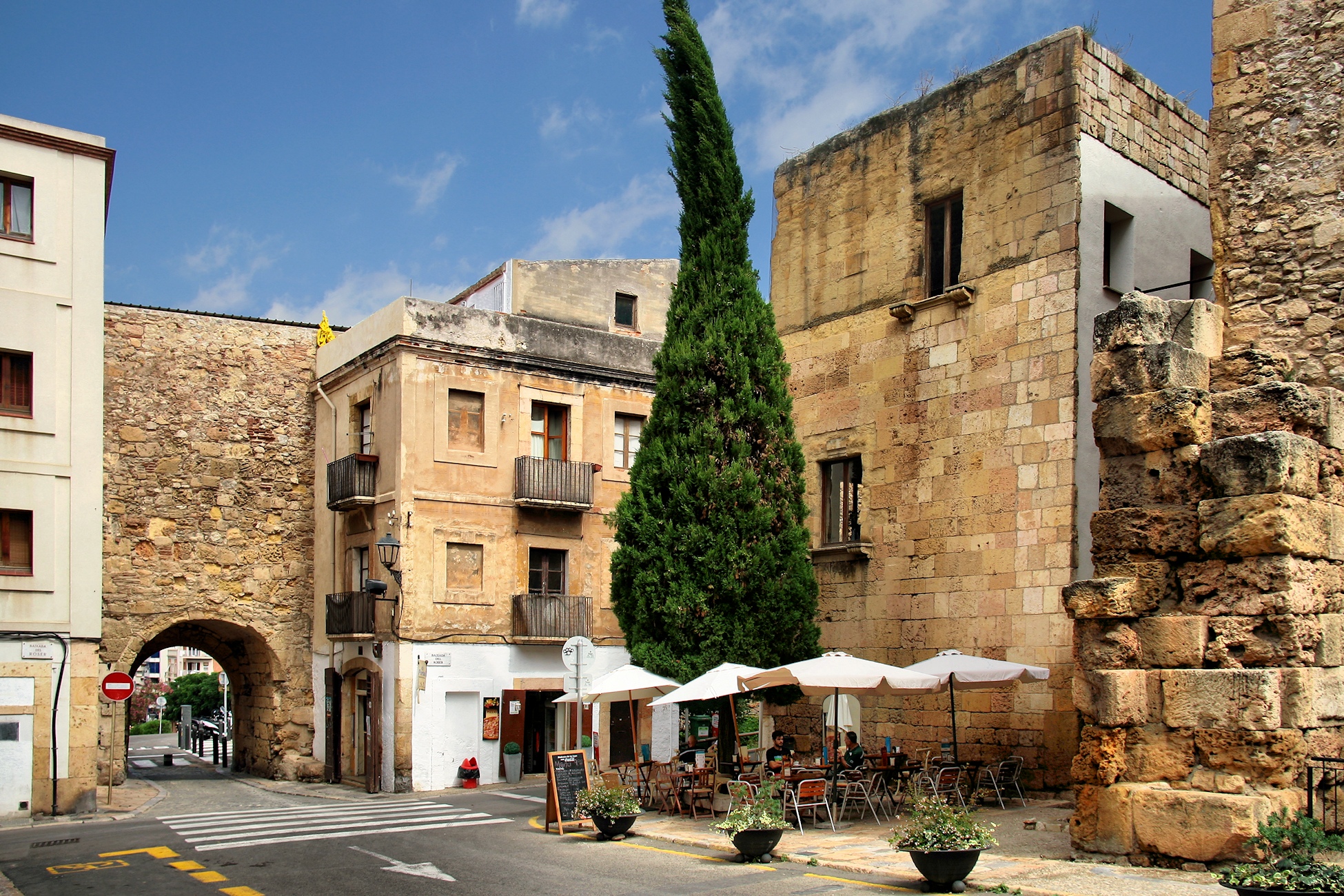 La plaça del Pallol, al Serrallo