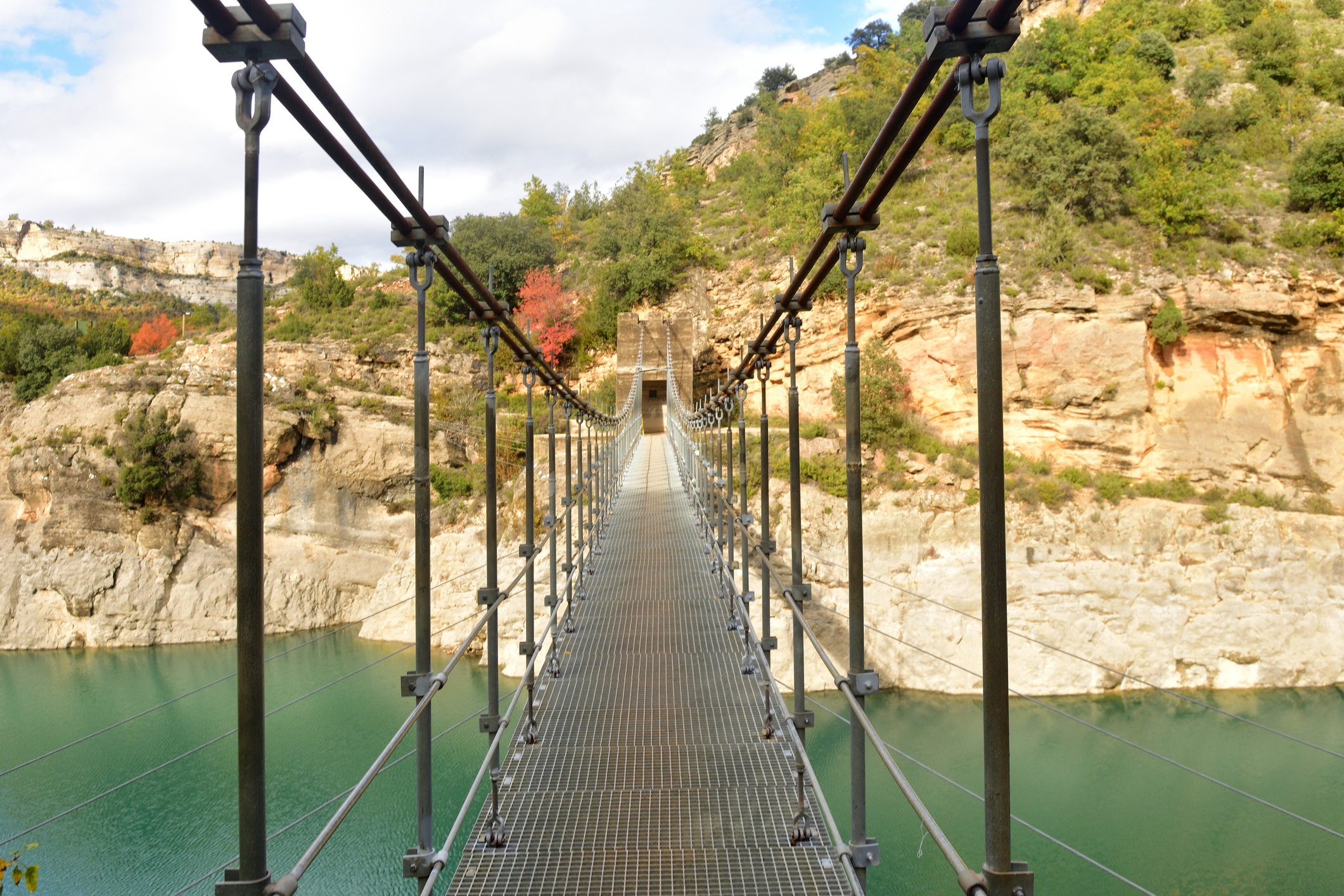 Pont penjant del Congost de Mont-rebei Pont penjant del Congost de Mont-rebei
