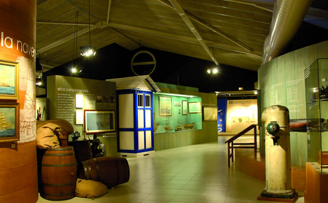 Interior del Museu Municipal de Nàutica del Masnou Interior del Museu Municipal de Nàutica del Masnou