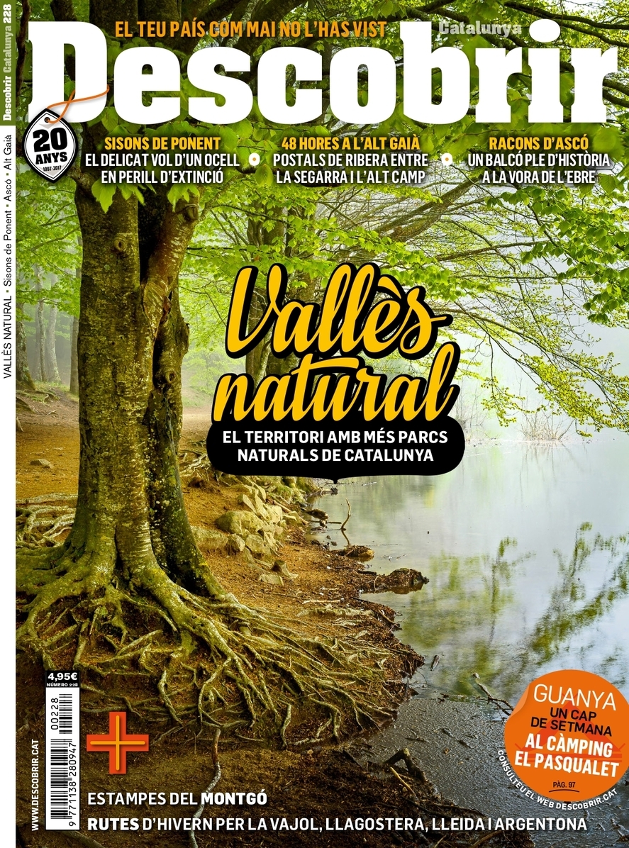 Portada Vallès natural - Descobrir 228 Portada Vallès natural - Descobrir 228