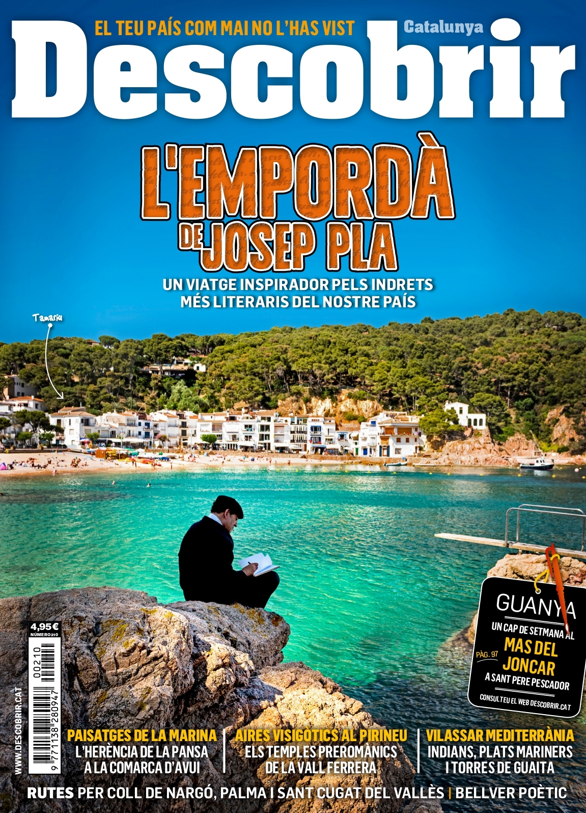 Portada L'Empordà de Josep Pla - Descobrir 210 Portada L'Empordà de Josep Pla - Descobrir 210