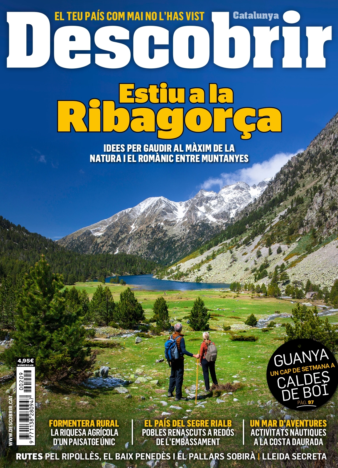 Portada Estiu a la Ribagorça - Descobrir 209 Portada Estiu a la Ribagorça - Descobrir 209