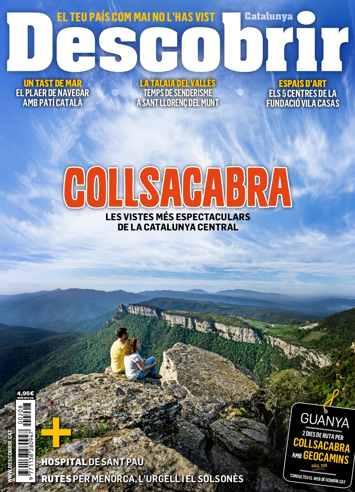 Portada Collsacabra - Descobrir 208 Portada Collsacabra - Descobrir 208