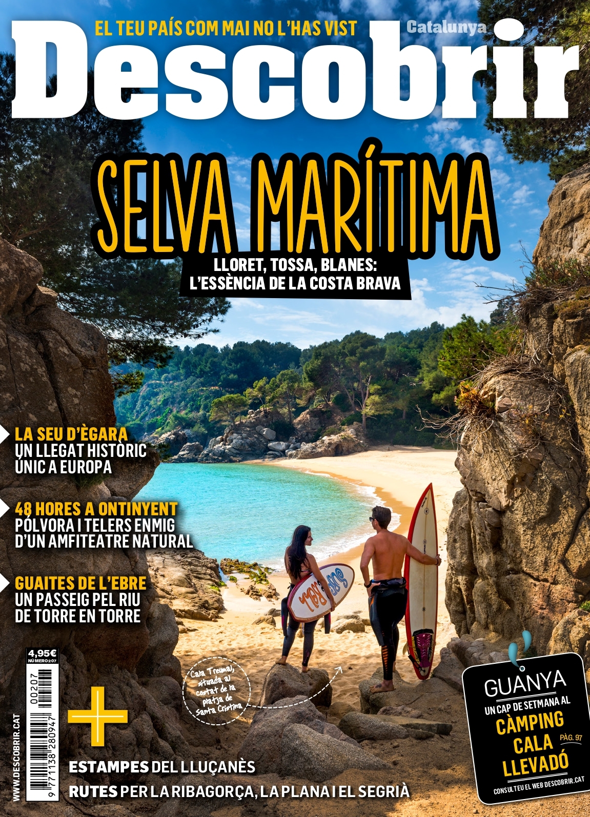 Portada Selva marítima - DESCOBRIR 207 Portada Selva marítima - DESCOBRIR 207