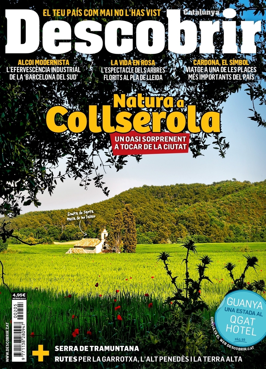Portada Natura a Collserola - DESCOBRIR 205 Portada Natura a Collserola - DESCOBRIR 205