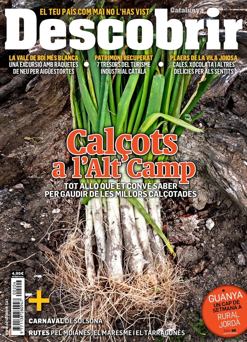 Portada Calçots a l'Alt Camp - DESCOBRIR 204 Portada Calçots a l'Alt Camp - DESCOBRIR 204