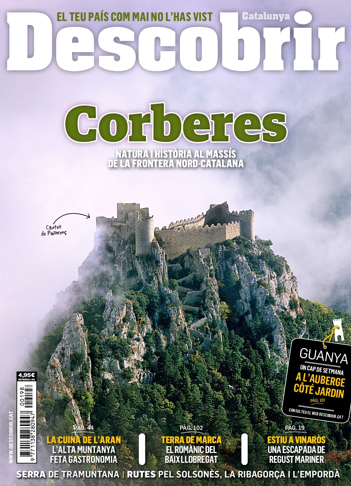 Portada Corberes - DESCOBRIR 198 Portada Corberes - DESCOBRIR 198