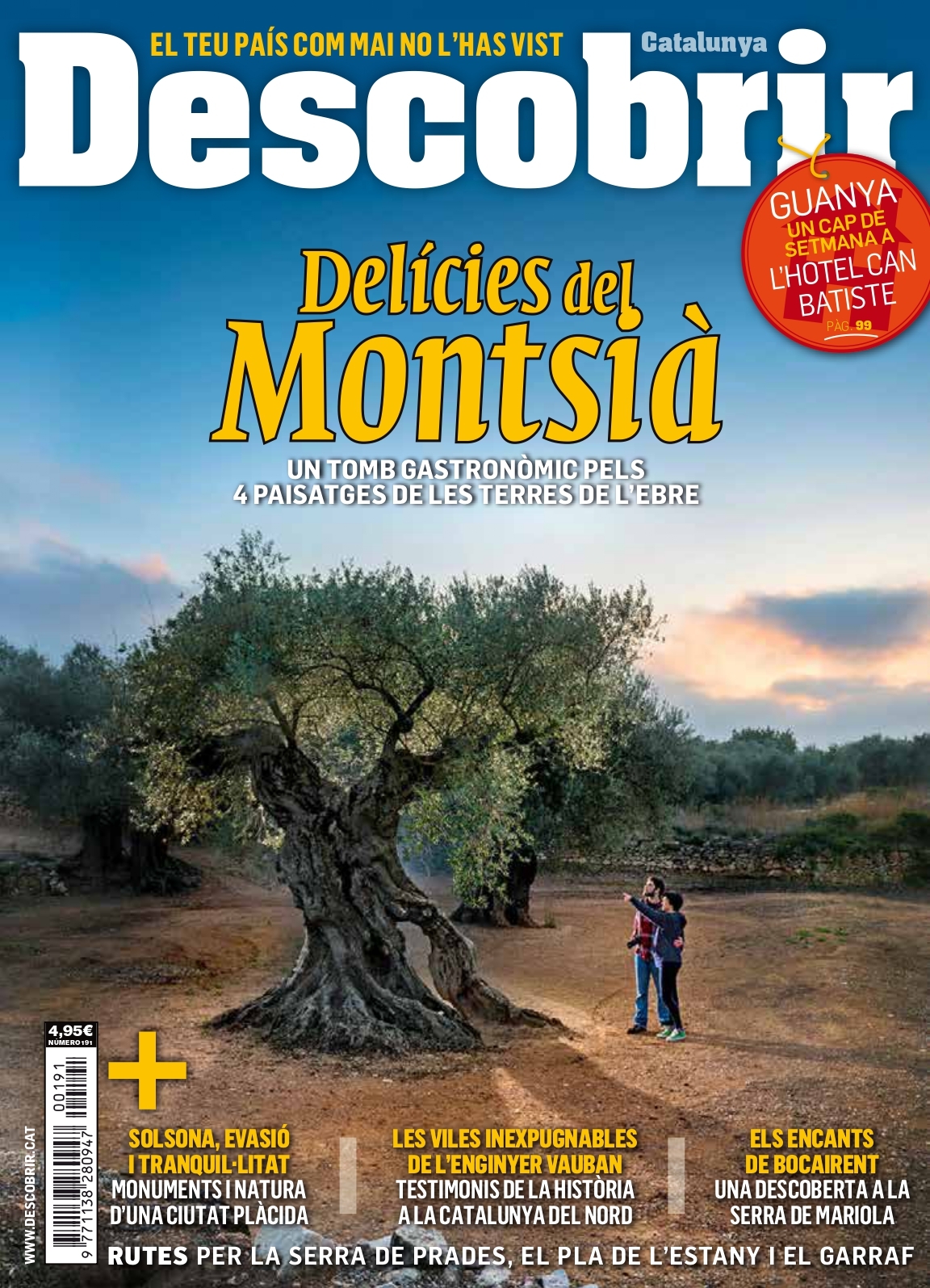 Portada Delícies del Montsià - Descobrir 191 Portada Delícies del Montsià - Descobrir 191