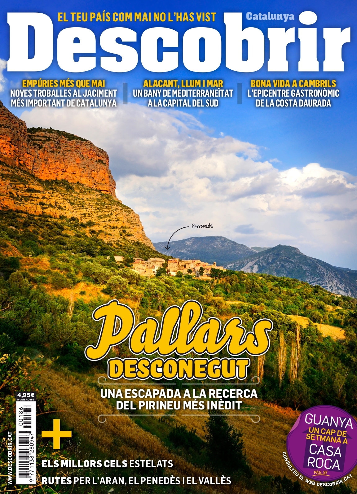 Portada Pallars desconegut - Descobrir 186 Portada Pallars desconegut - Descobrir 186