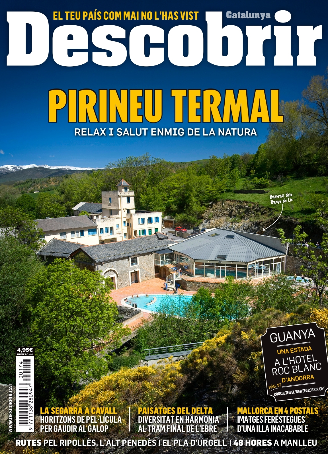Portada Pirineu termal - Descobrir 174 Portada Pirineu termal - Descobrir 174