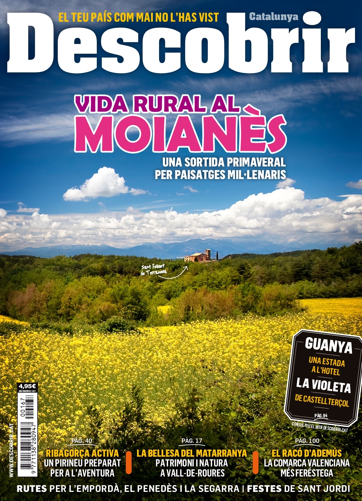 Portada Vida rural al Moianès - Descobrir 167 Portada Vida rural al Moianès - Descobrir 167