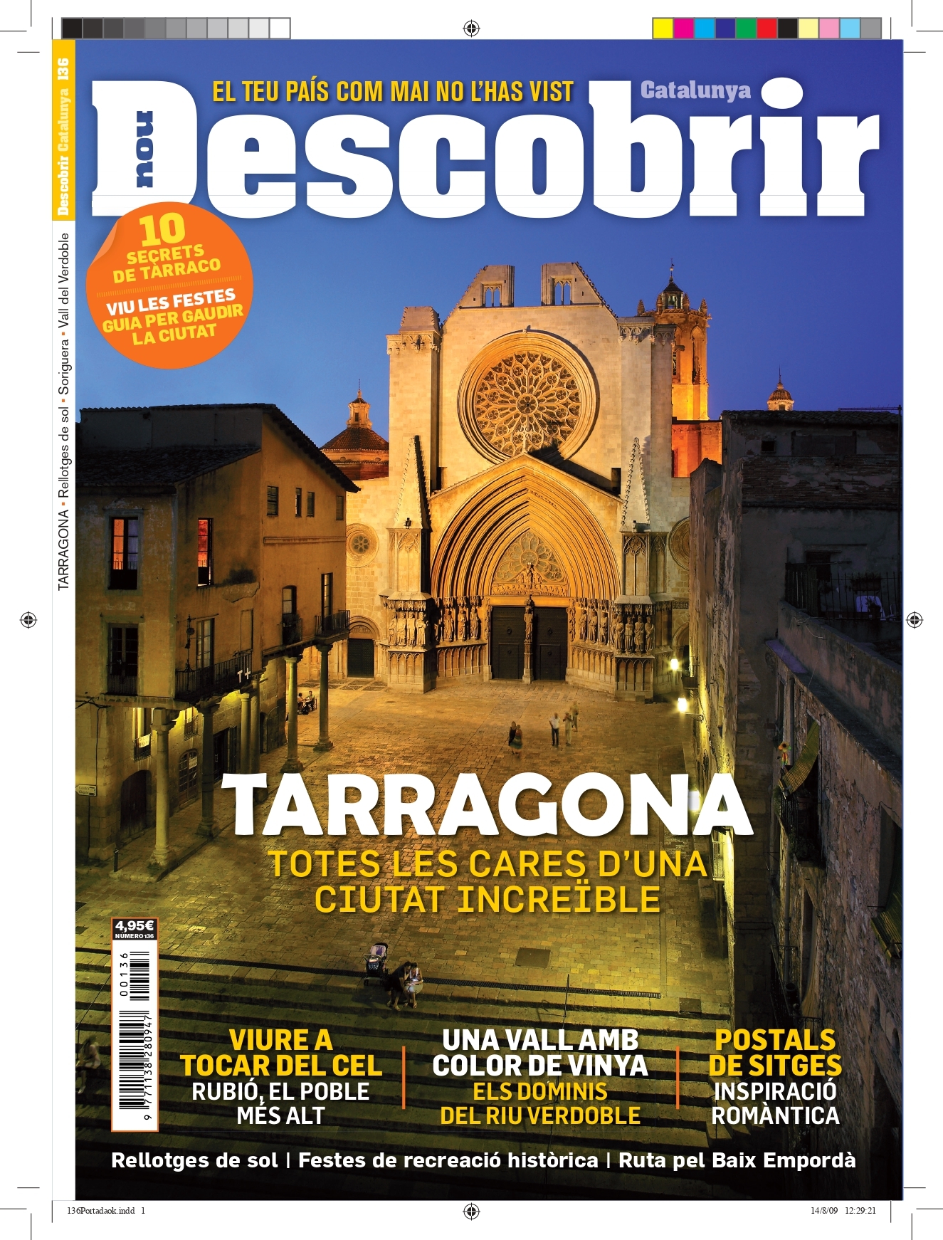 Portada Tarragona - Descobrir 136 Portada Tarragona - Descobrir 136