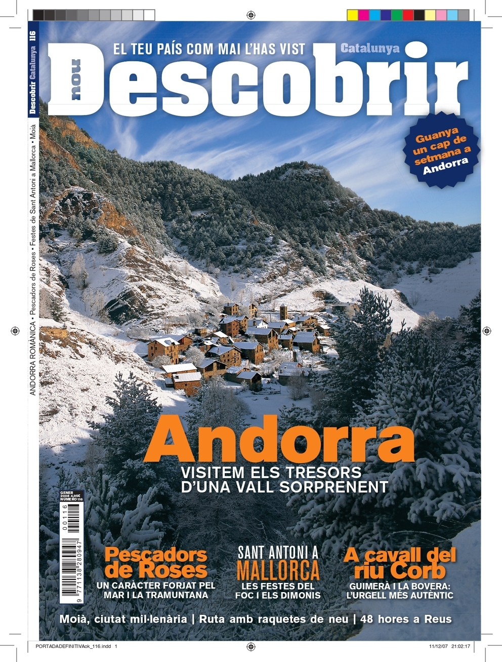 Portada Andorra - Descobrir 116 Portada Andorra - Descobrir 116