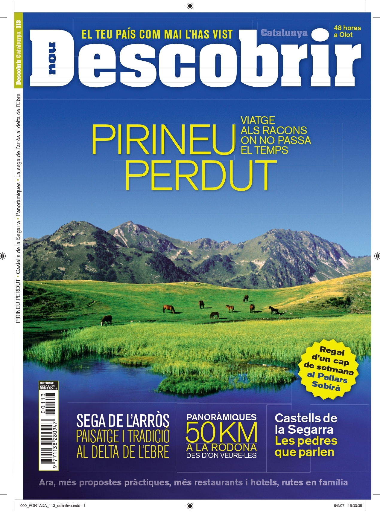 Portada Pirineu perdut - Descobrir 113 Portada Pirineu perdut - Descobrir 113