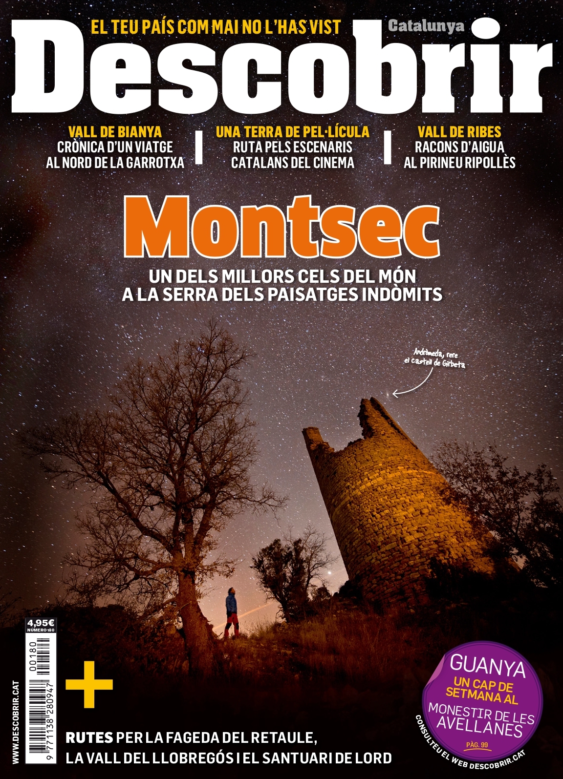 Portada Montsec - Descobrir 180 Portada Montsec - Descobrir 180