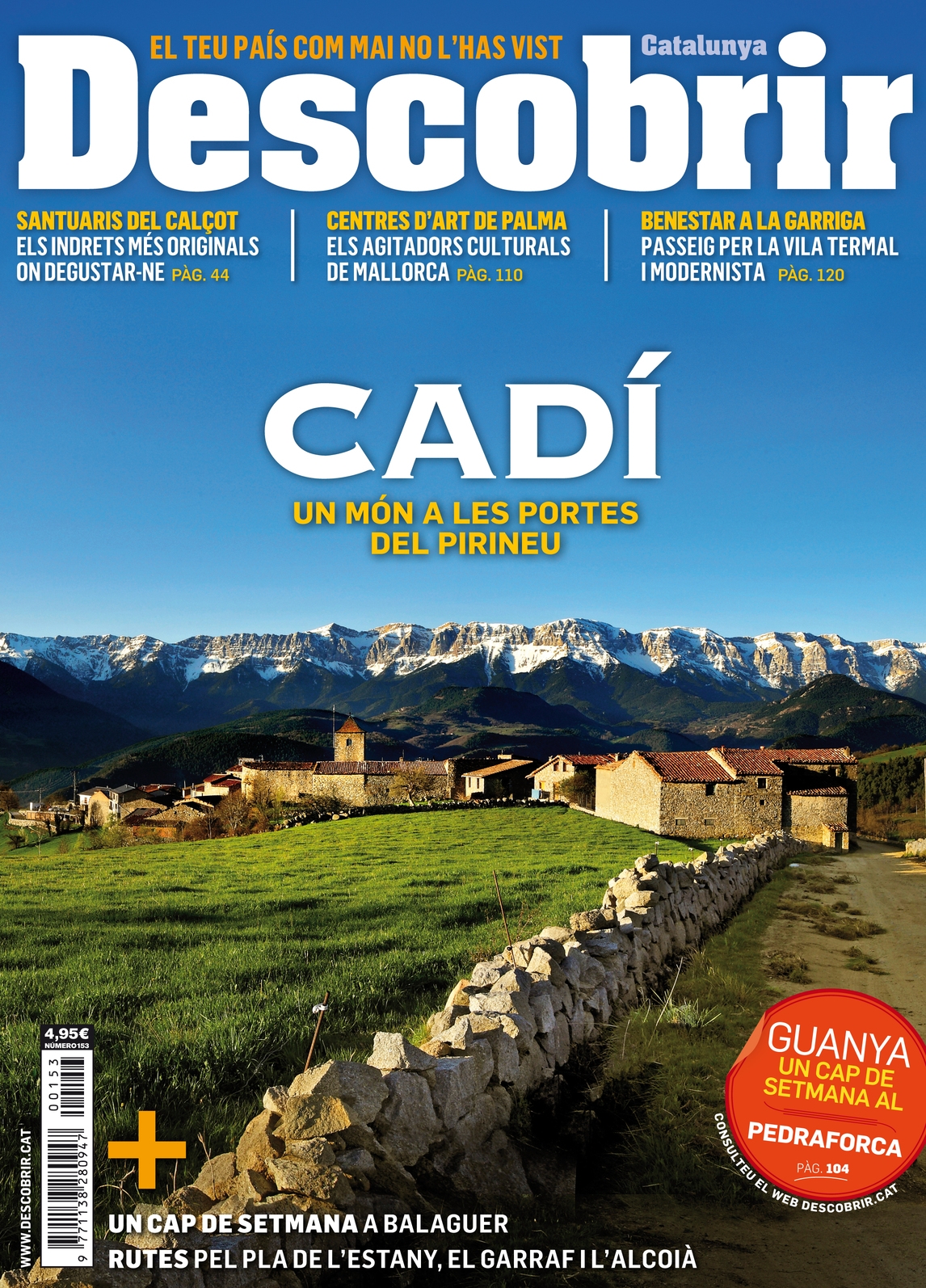 Portada Cadí - Descobrir 153 Portada Cadí - Descobrir 153