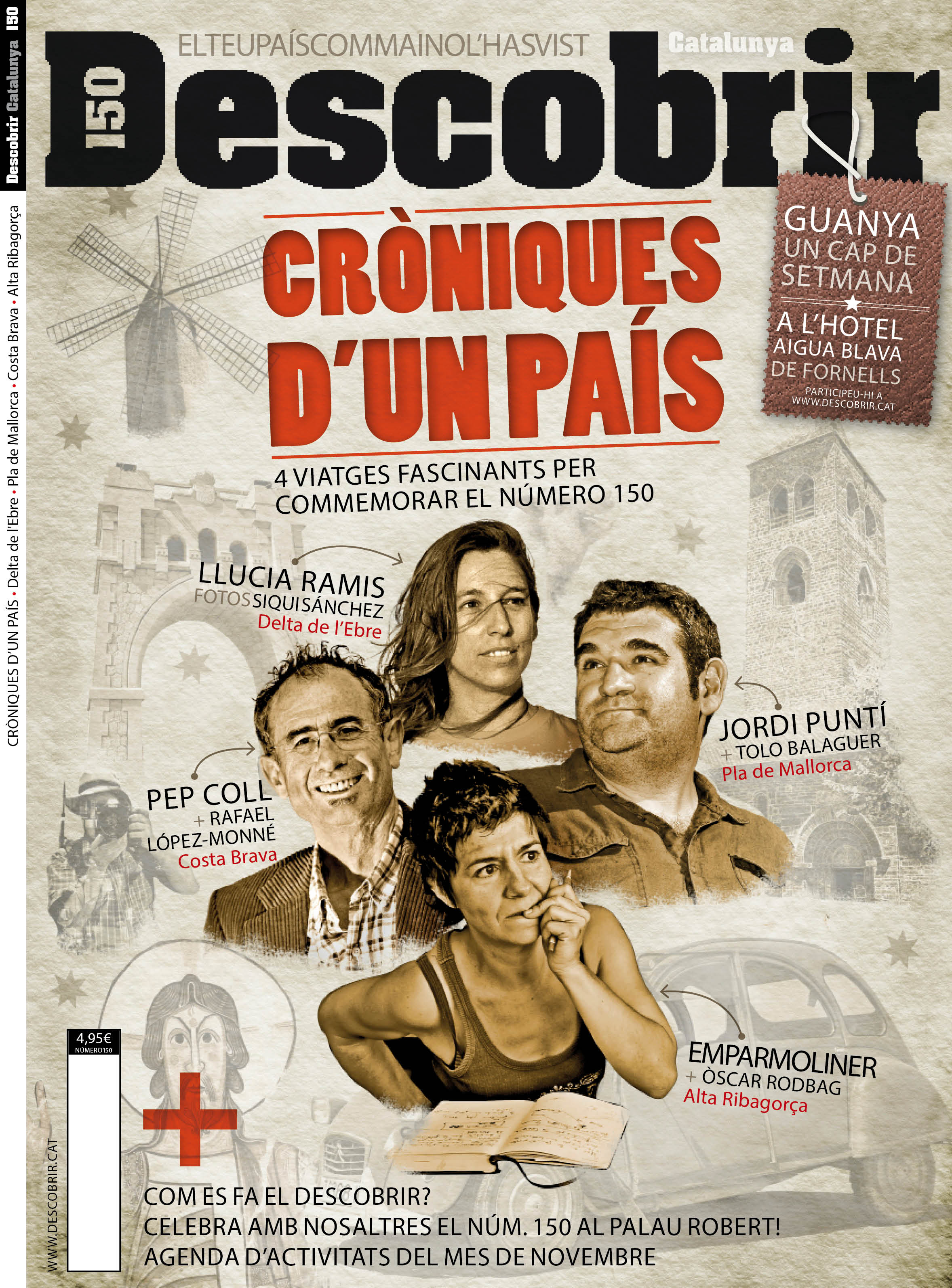 Portada Cròniques d'un país - Descobrir 150 Portada Cròniques d'un país - Descobrir 150