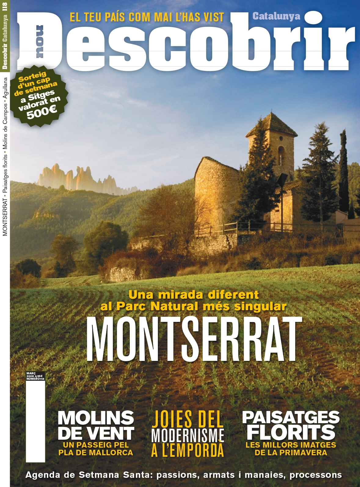 Portada Montserrat - Descobrir 118 Portada Montserrat - Descobrir 118