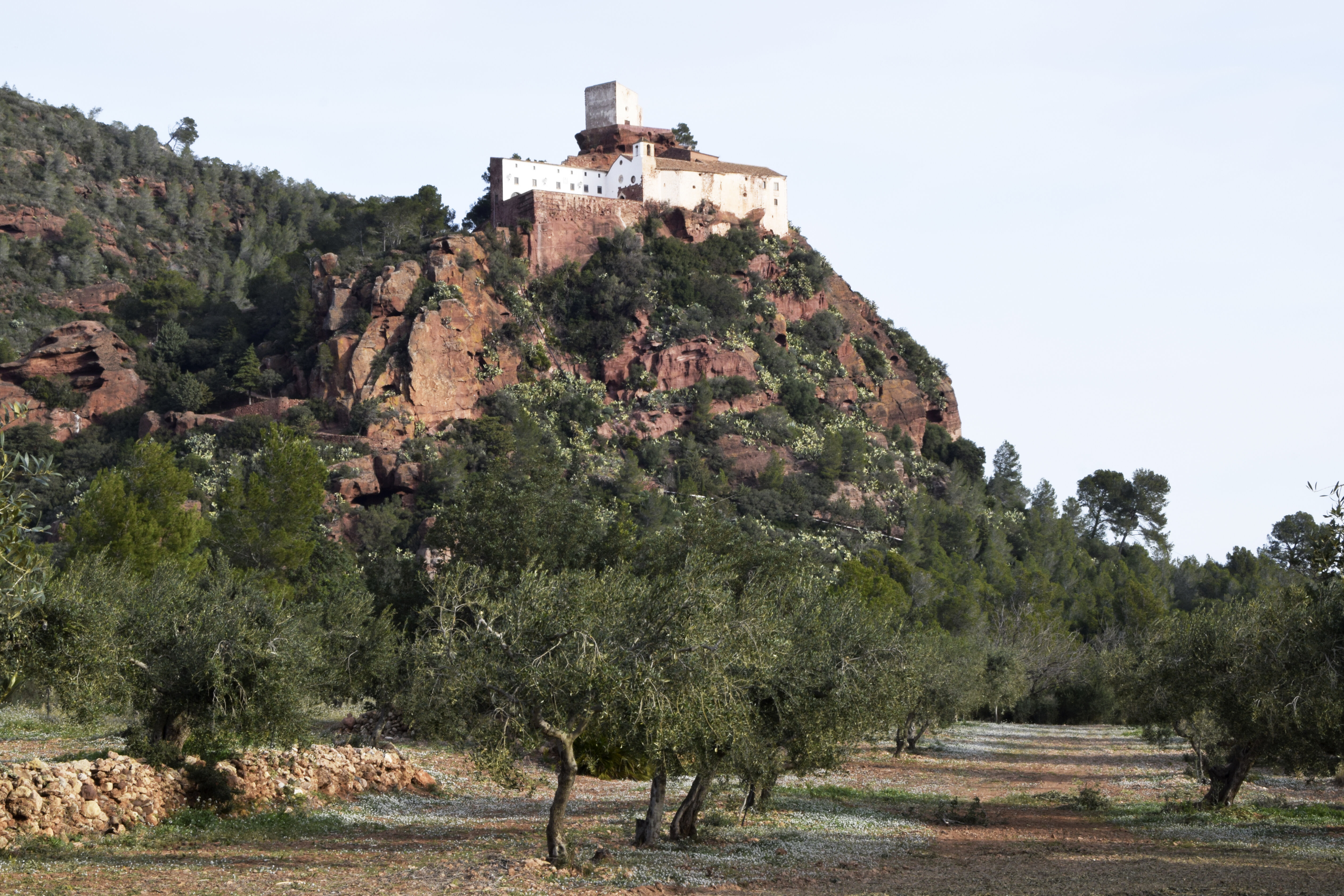 Riudecanyes, l’embassament des d’on es veu el mar