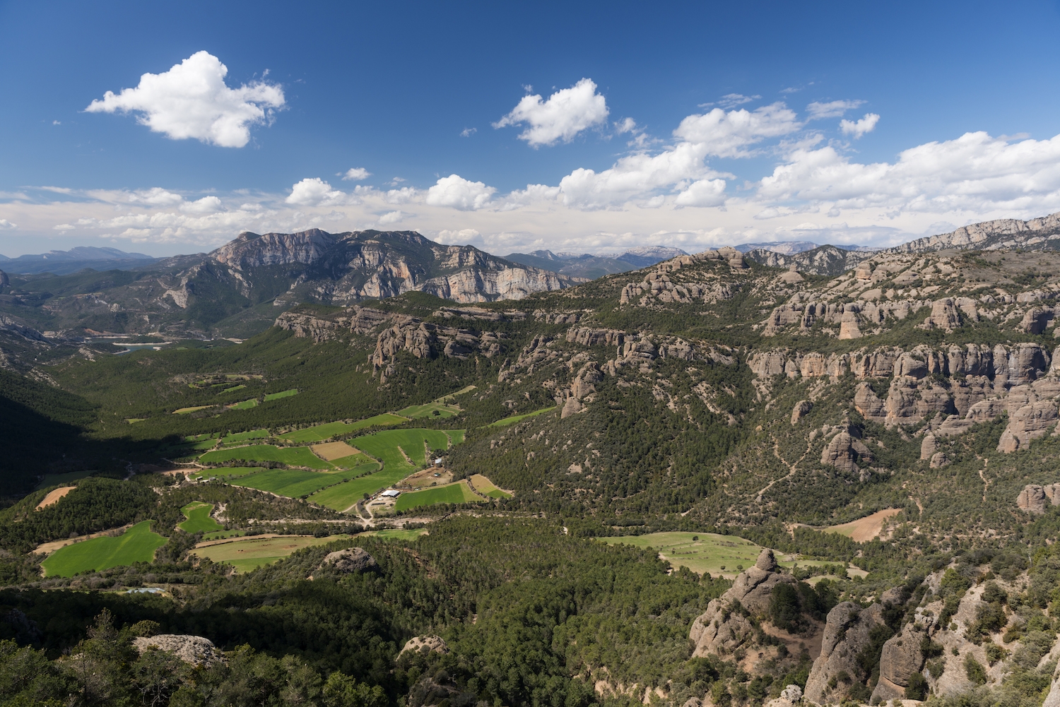 Vistes des del mirador de Serra-seca