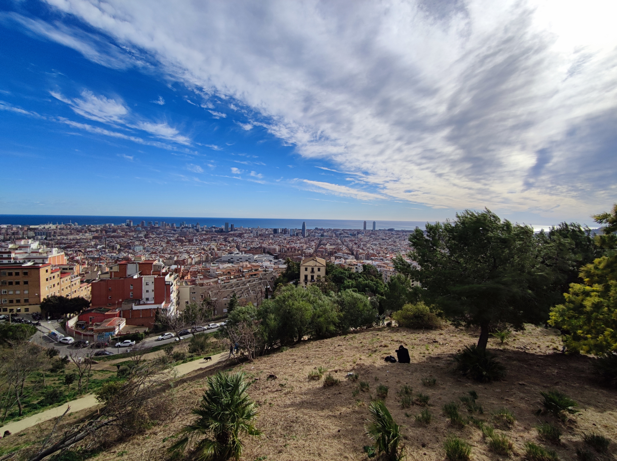 Vista aèria de la ciutat de Barcelona.