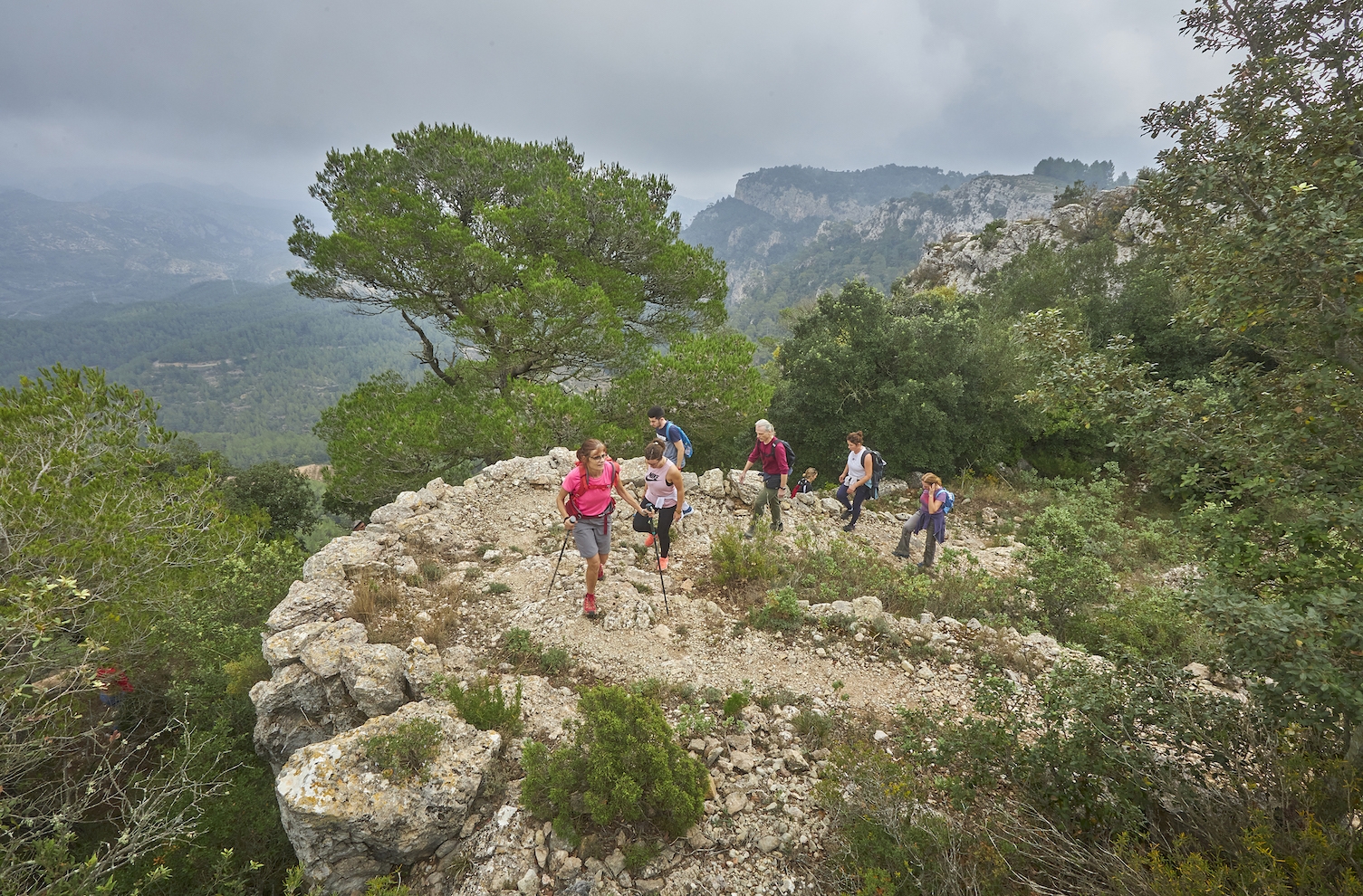 La segona edició del Festival Senderista es va celebrar a les muntanyes de Prades i a les Terres de Mestral