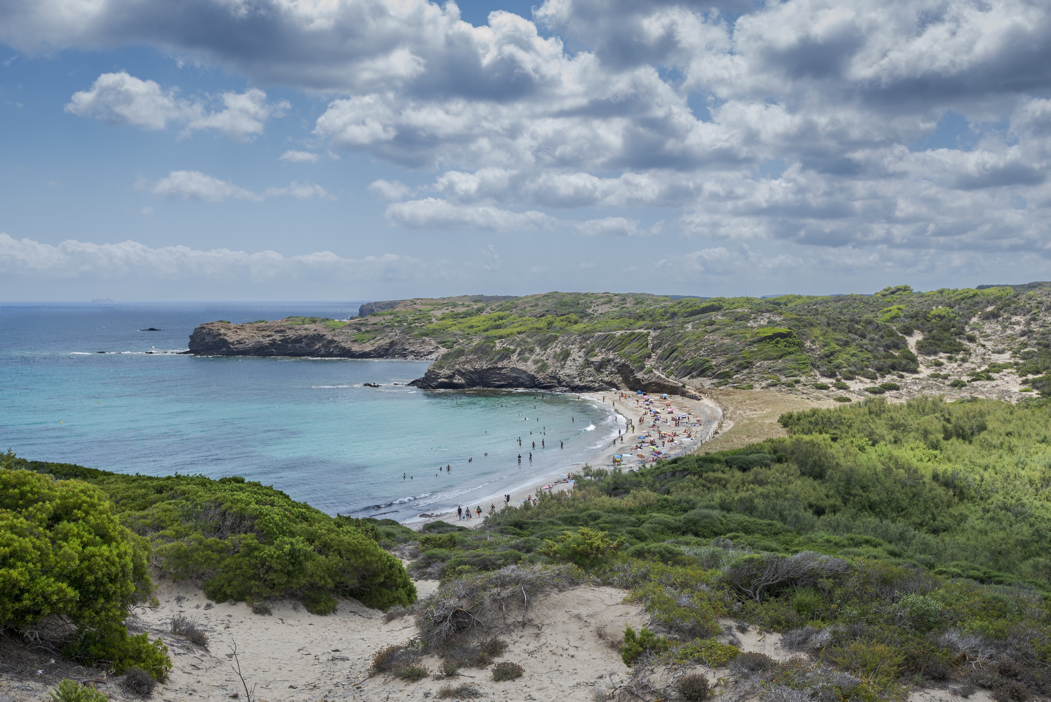 Podem acabar la ruta amb un bany a cala Tortuga.