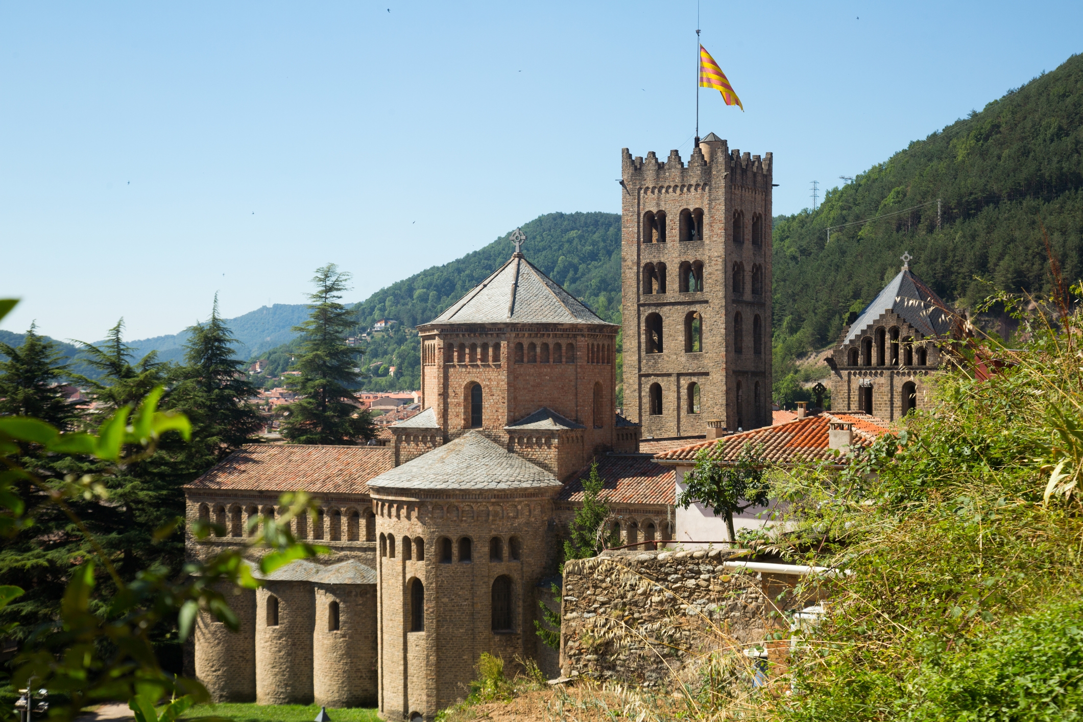 El monestir de Santa Maria de Ripoll, el punt neuràlgic de la ciutat