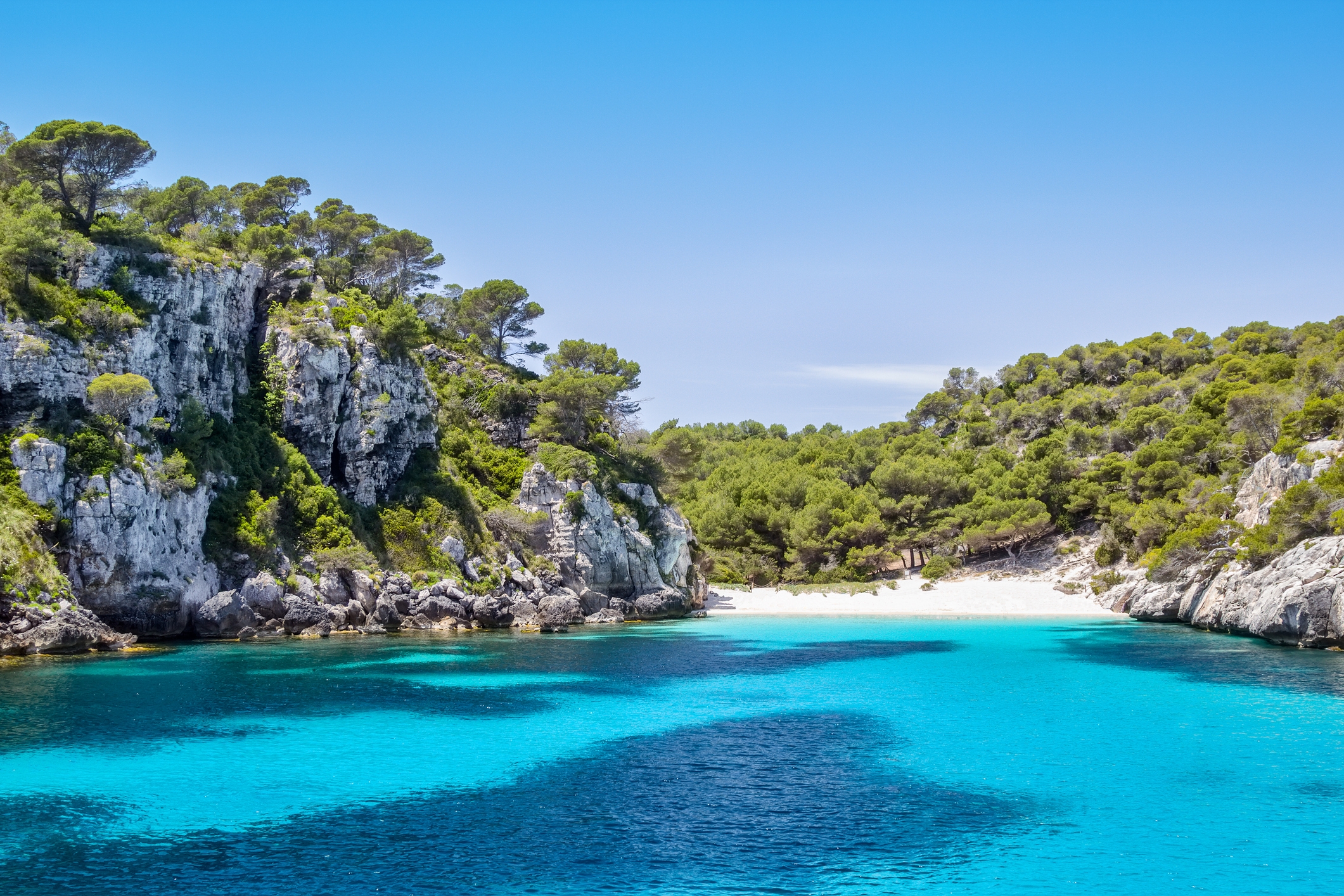 Cala Macarelleta a Menorca