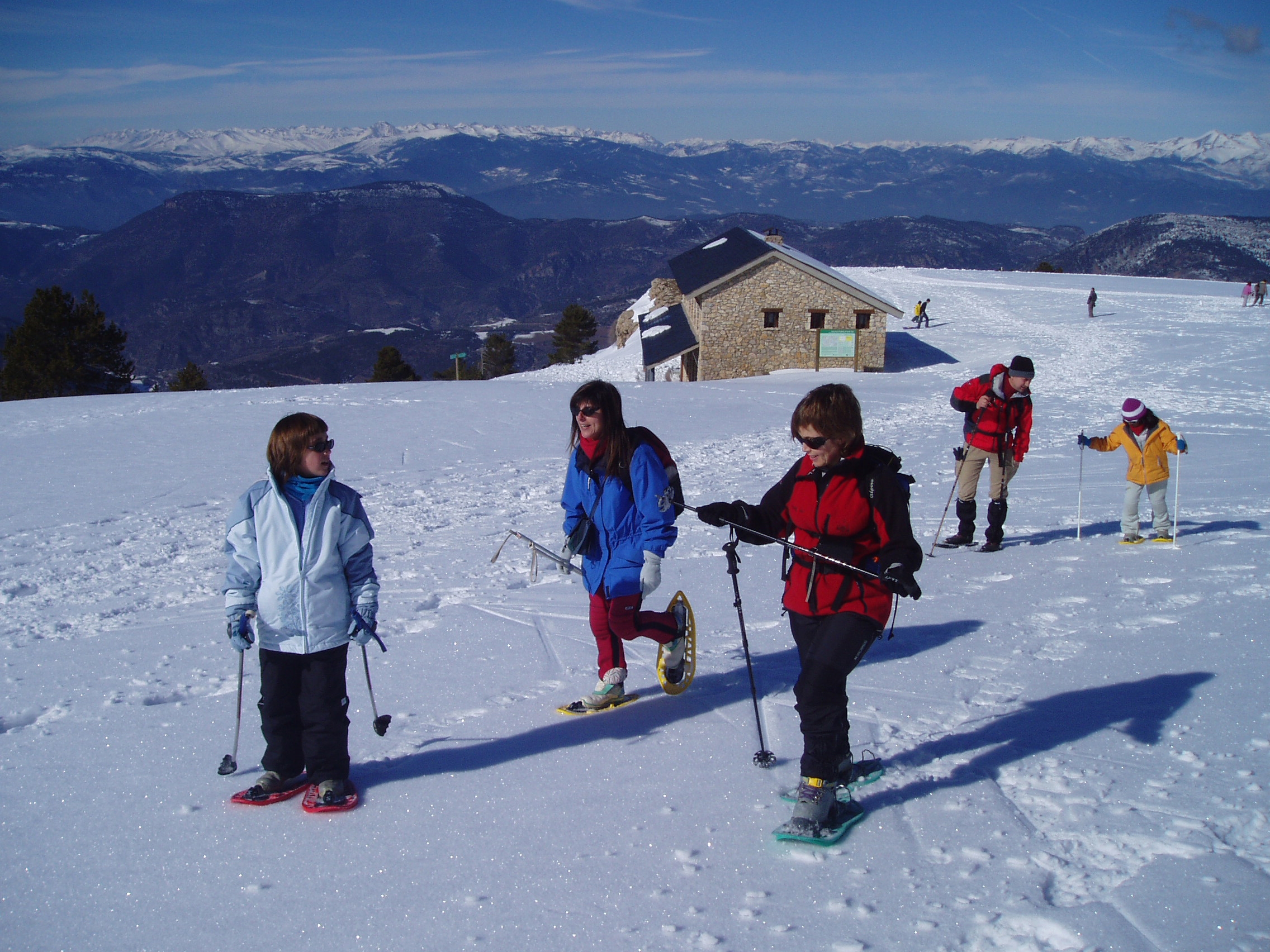 Circuit de natura amb raquetes per Tuixent-Lavansa