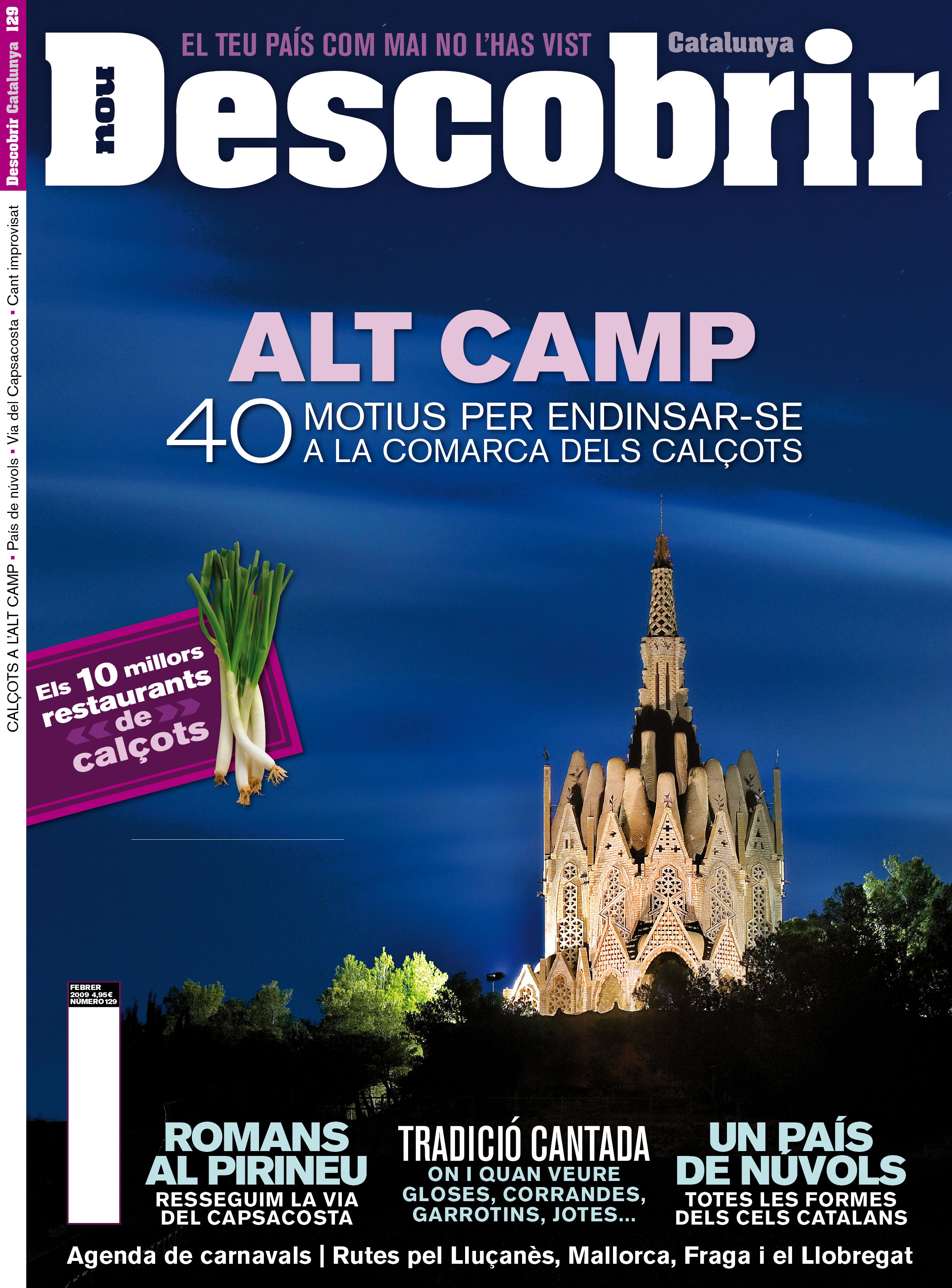Portada Alt Camp - Descobrir 129 Portada Alt Camp - Descobrir 129