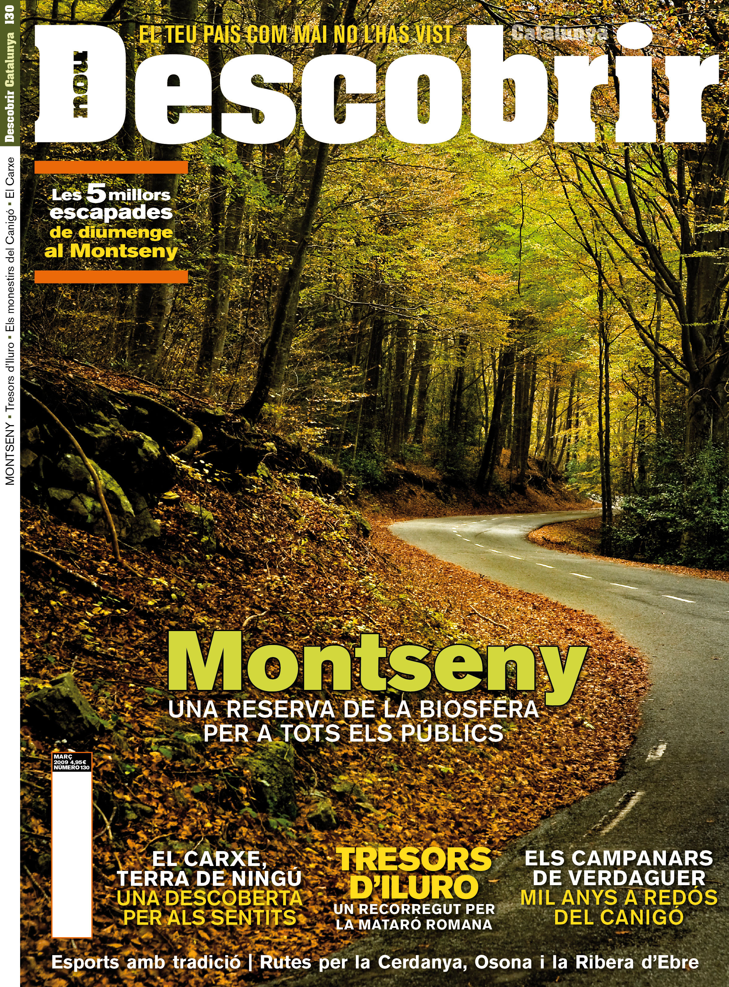 Portada Montseny - Descobrir 130 Portada Montseny - Descobrir 130