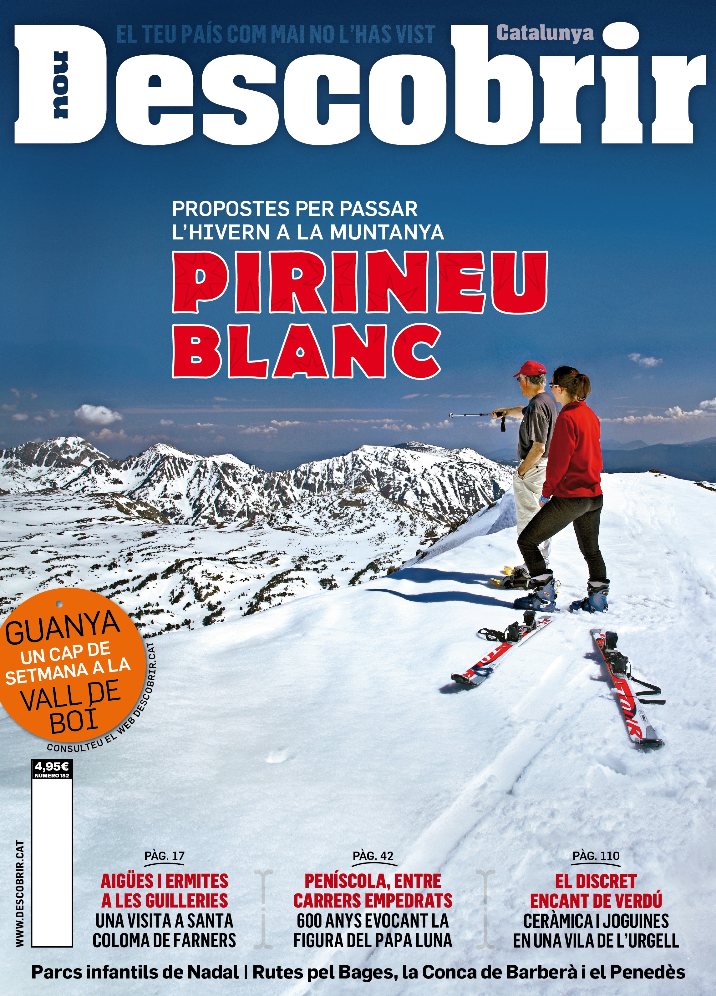 Portada Pirineu Blanc - Descobrir 152
