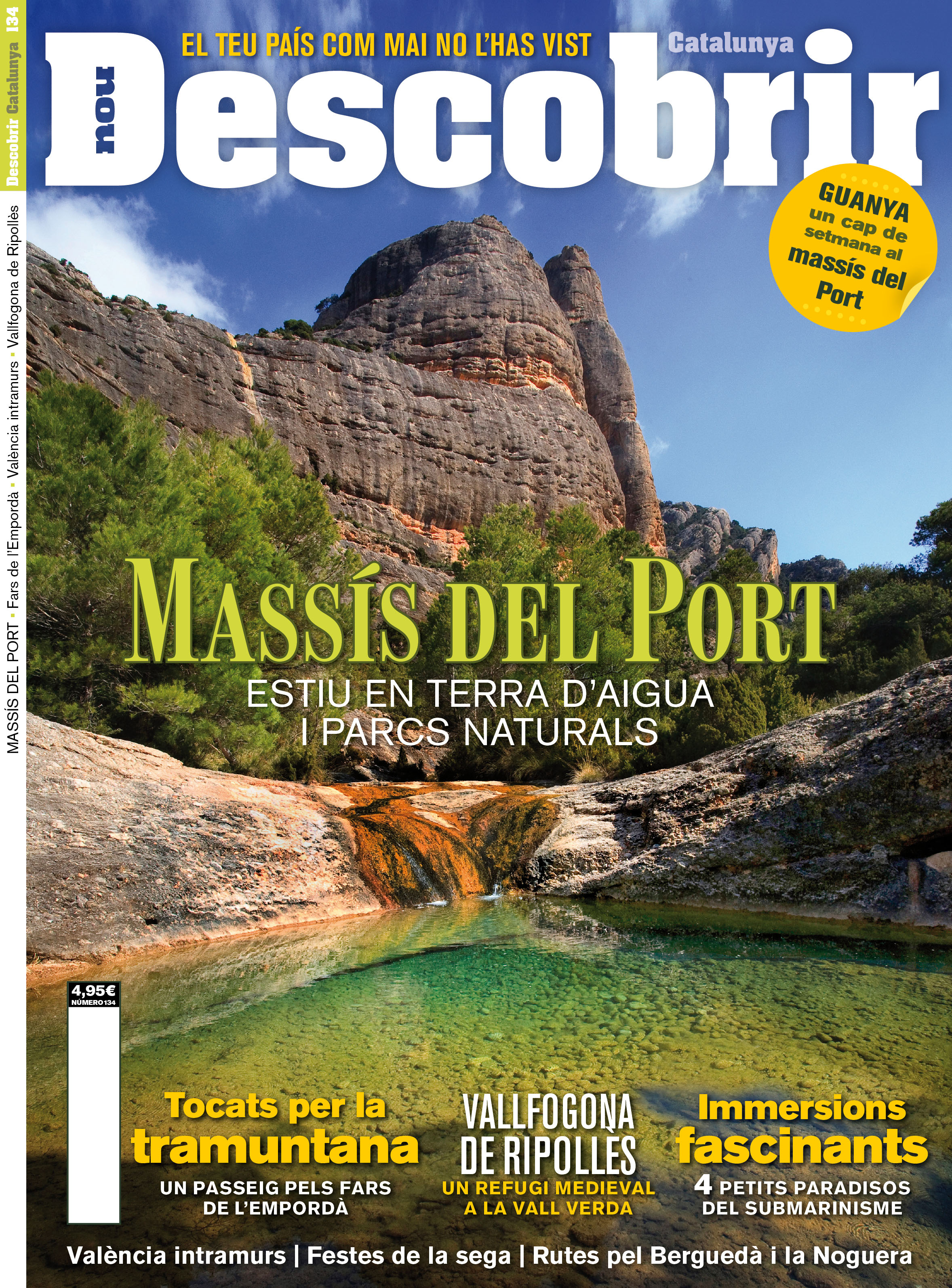 Portada Massís del Port - Descobrir 134 Portada Massís del Port - Descobrir 134