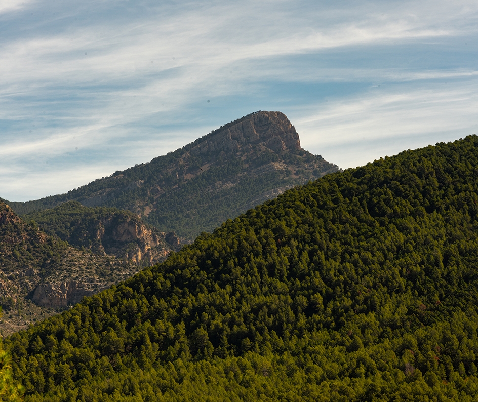 La perspectiva imponent del Penyagolosa. La perspectiva imponent del Penyagolosa.