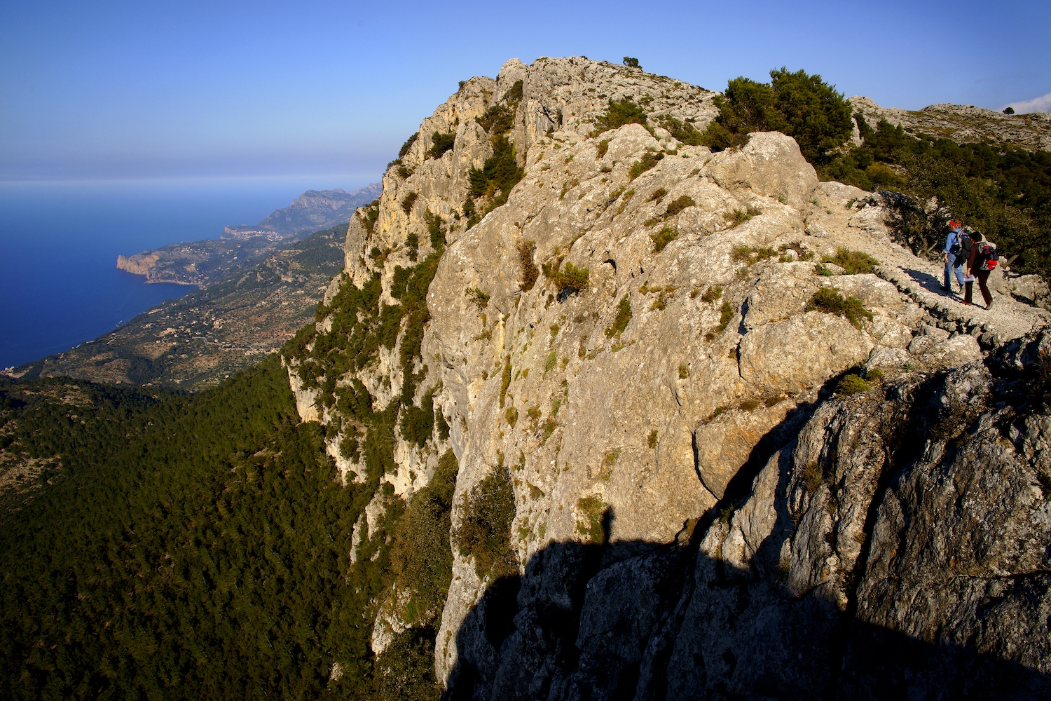 Pel camí de s’Arxiduc, sortint de Valldemossa, s’arriba a un dels miradors més impressionants de la serra de Tramuntana i de tot Mallorca