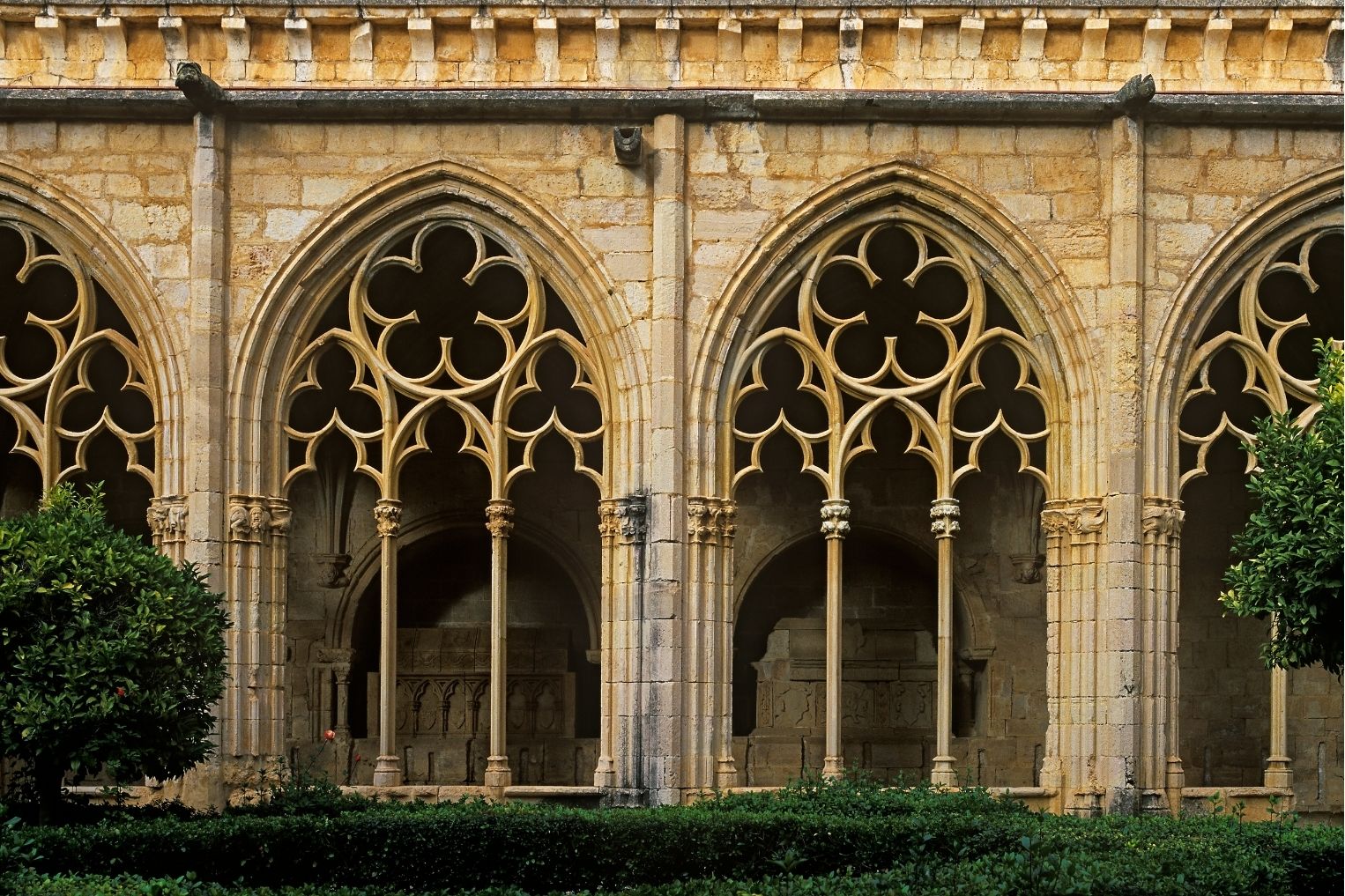 Reinard des Fonoll és el responsable de la rica decoració dels capitells del claustre major de Santes Creus, molt atípica per a un monestir cistercenc