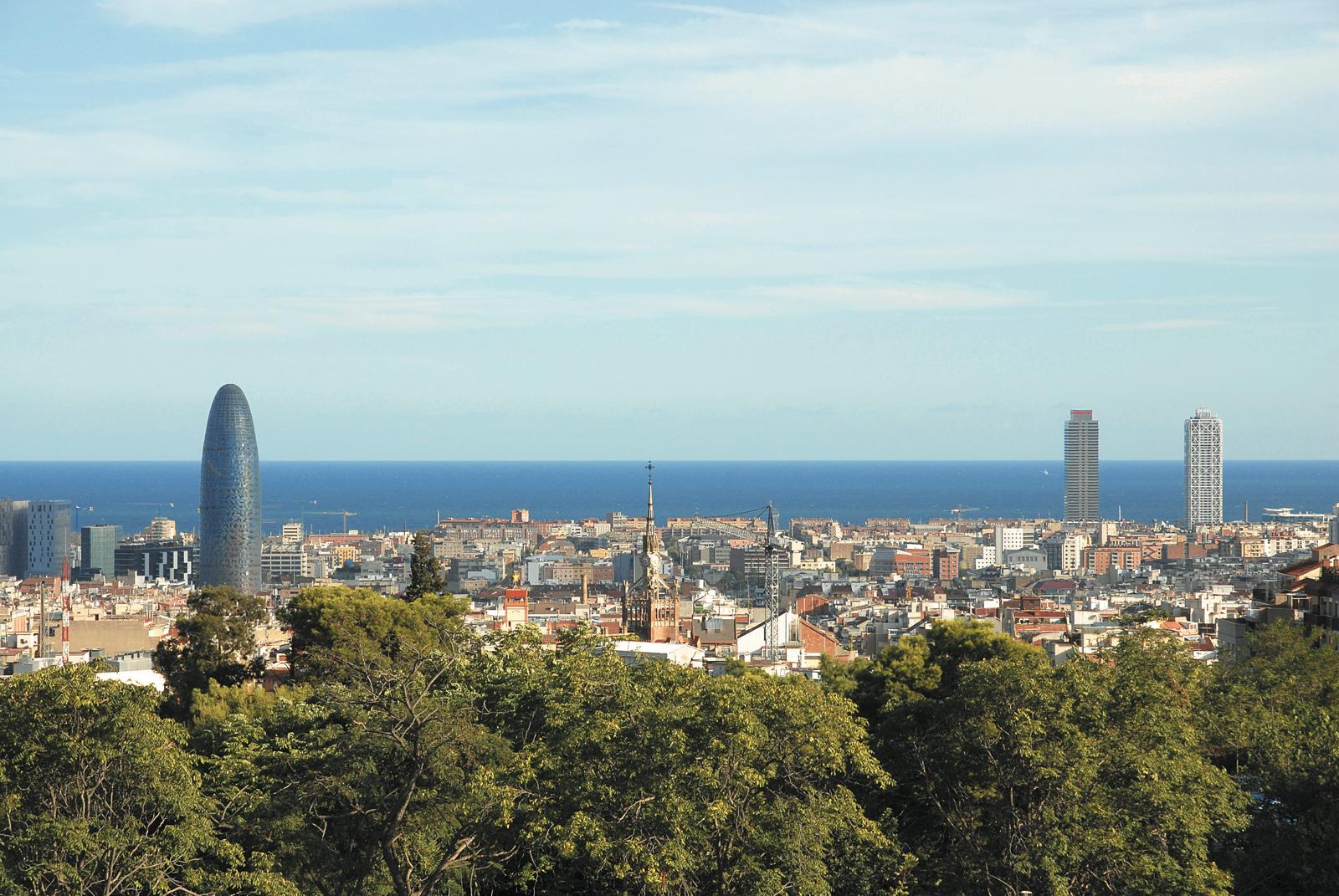 Panoràmica de la ciutat de Barcelona Panoràmica de la ciutat de Barcelona
