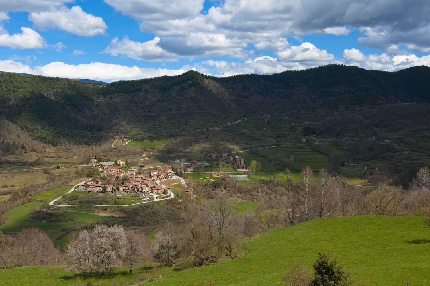 Vallfogona, i la seva magnífi ca ubicació enmig d’una preciosa vall, permet molts moments de connexió amb la natura