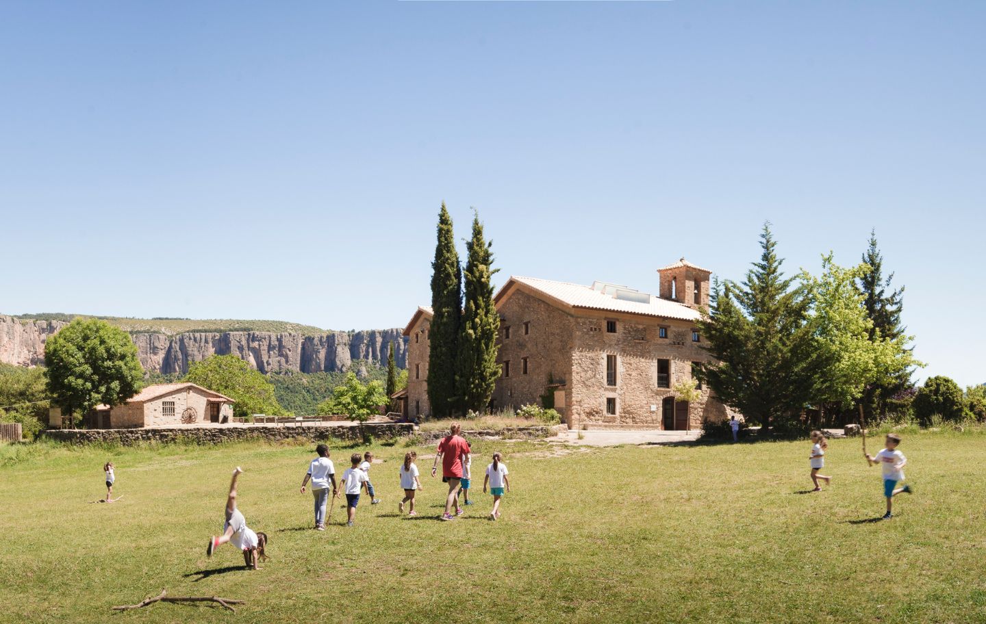 La Rectoria de la Selva, al Solsonès, és una casa de colònies ideal per gaudir amb la canalla