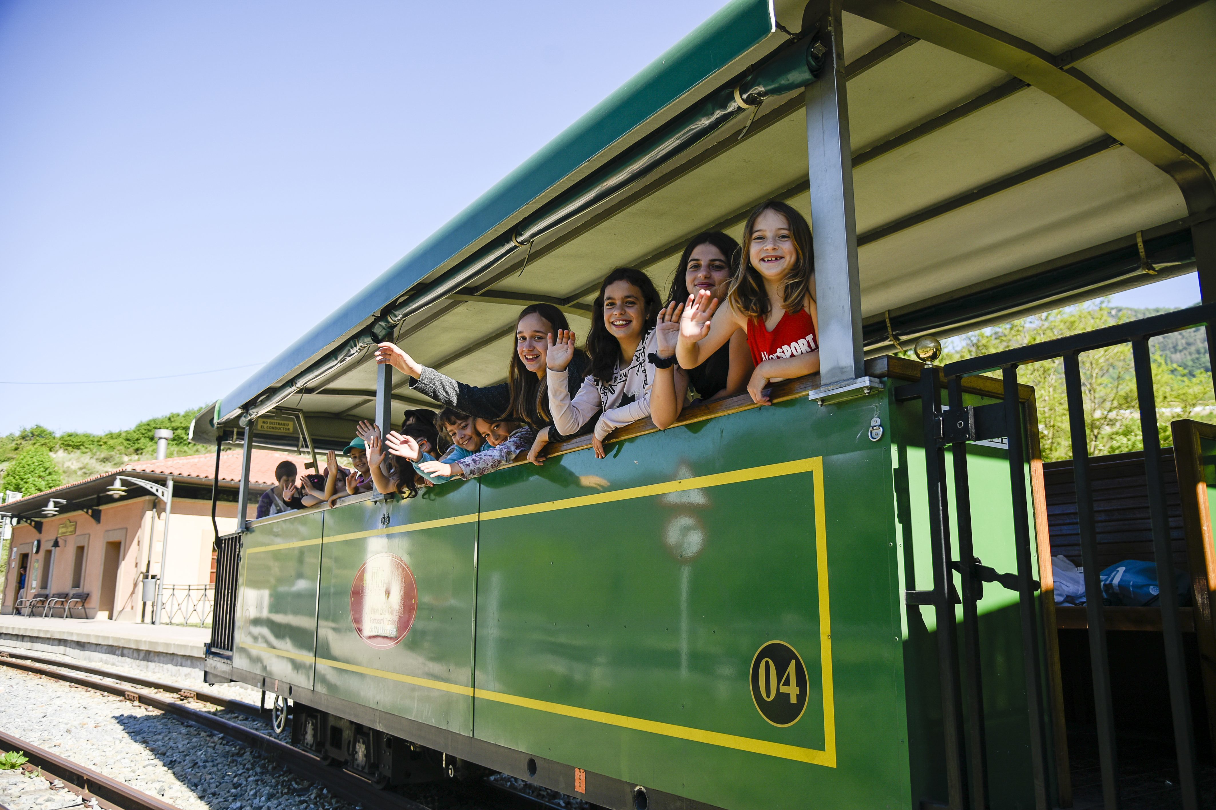 El Tren del Ciment ofereix un autèntic viatge en el temps