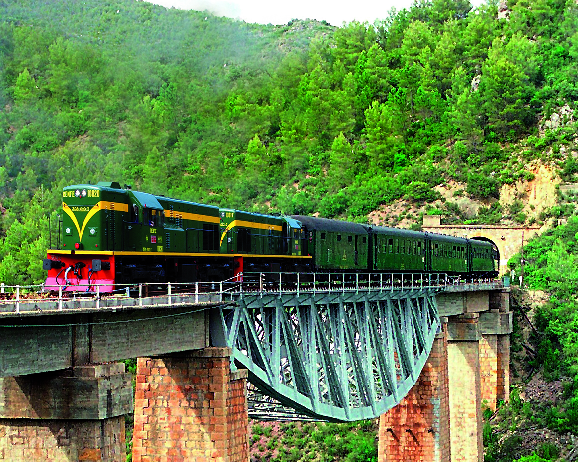 El Tren Històric ofereix una estètica dels anys seixanta
